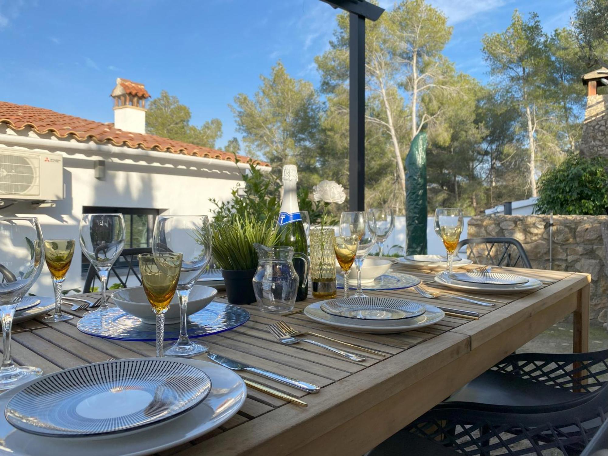 Villa Avril Piscina Privada Y Amplias Terrazas Olivella Kültér fotó