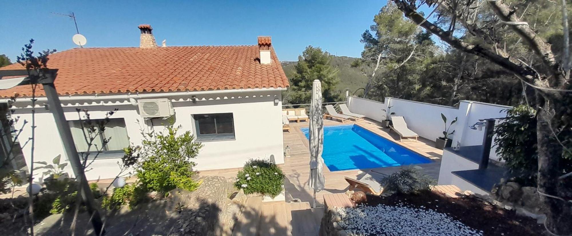 Villa Avril Piscina Privada Y Amplias Terrazas Olivella Kültér fotó