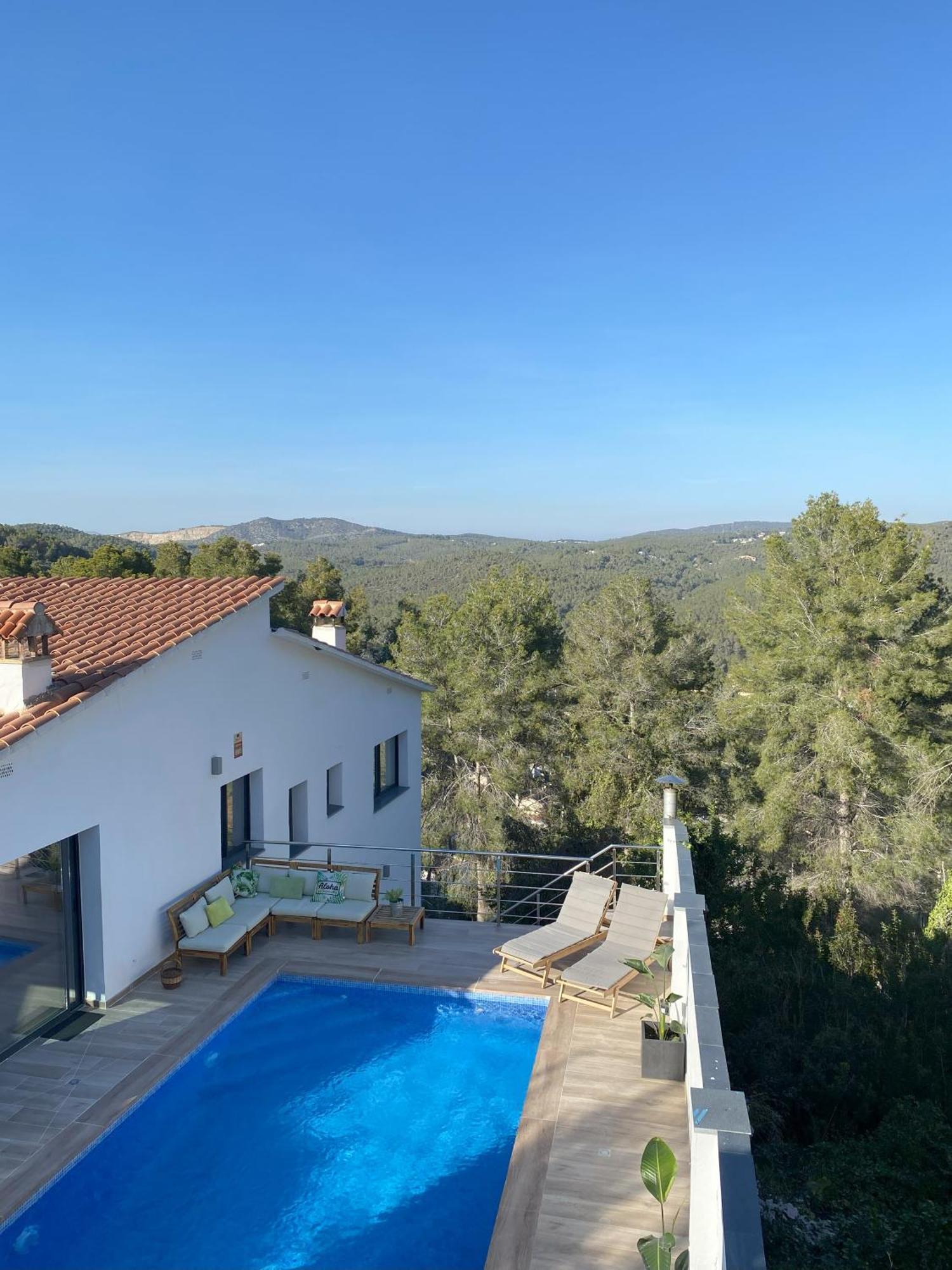 Villa Avril Piscina Privada Y Amplias Terrazas Olivella Kültér fotó