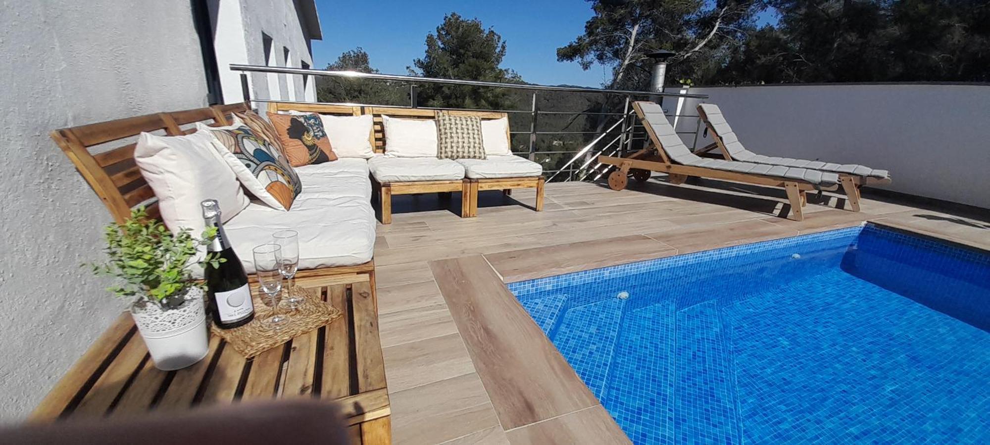 Villa Avril Piscina Privada Y Amplias Terrazas Olivella Kültér fotó