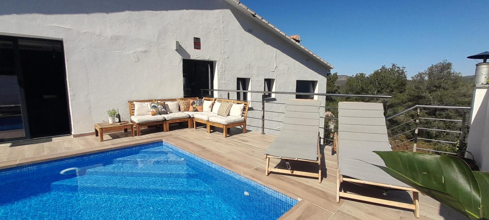 Villa Avril Piscina Privada Y Amplias Terrazas Olivella Kültér fotó