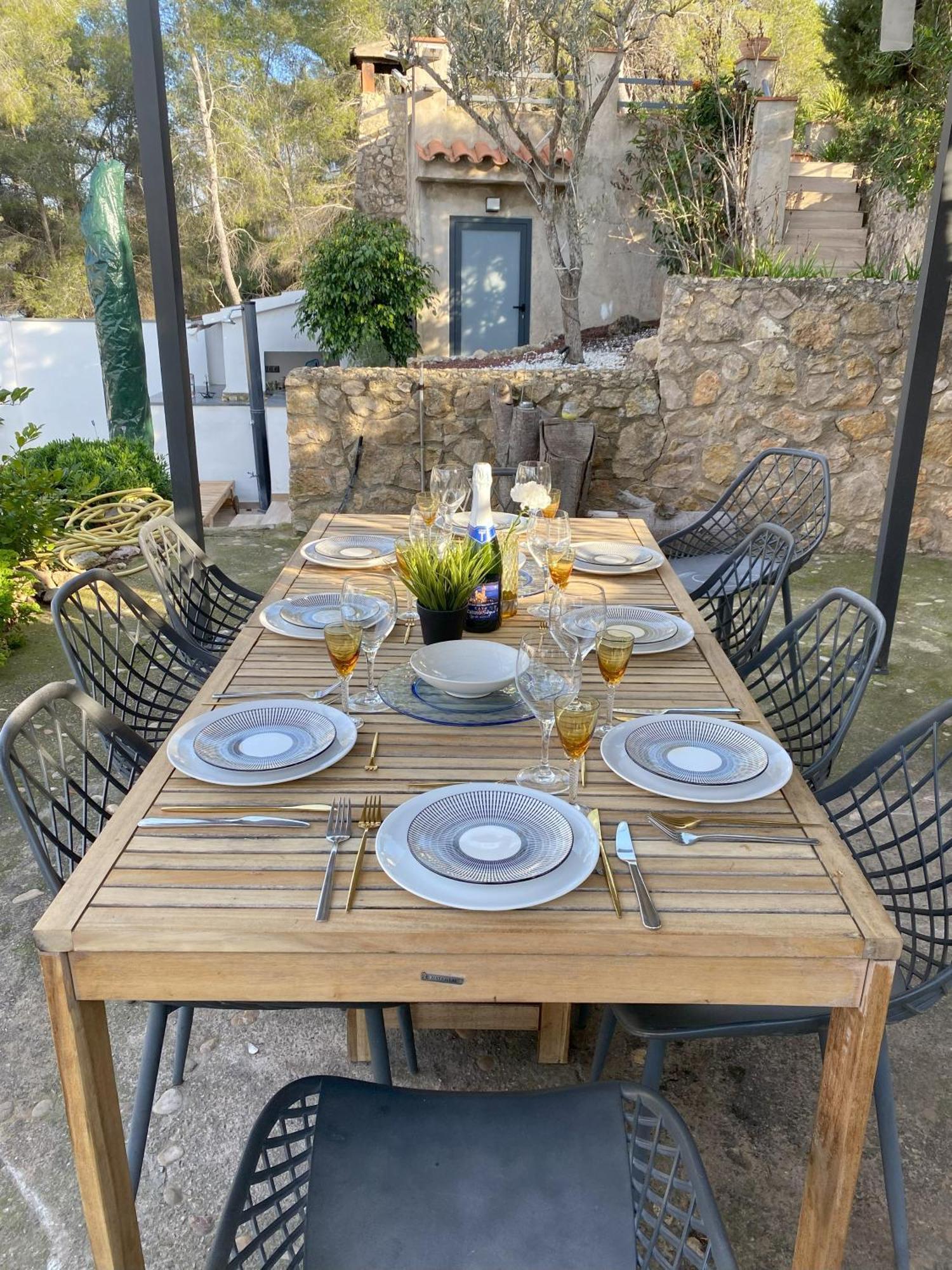Villa Avril Piscina Privada Y Amplias Terrazas Olivella Kültér fotó